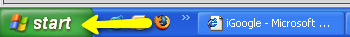 Start Bar in Windows XP