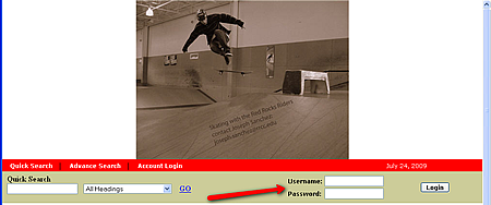 Login Page